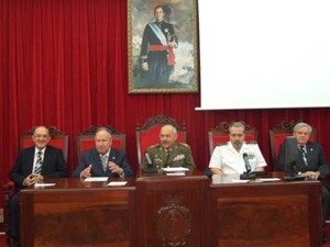 JORNADA DE MEDICINA MILITAR COORGANIZADA POR LA REAL ACADEMIA Y LA BRISAN DE LA FUERZA LOGISTICA